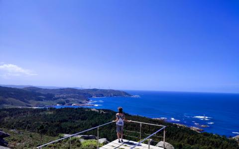 Malpica: Mirador Pico de Navas (A Coruña, Galicia)