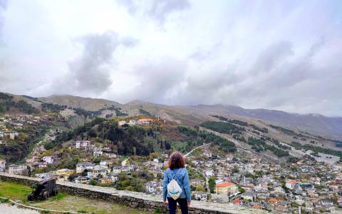 Mirador Castillo de Gjirokaster (Albania)