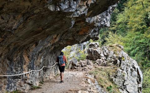 Ruta desfiladero de las Xanas (Asturias)