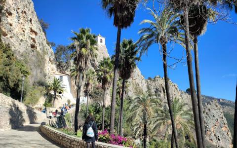 Subida al Castillo de Guadalest (Alicante)