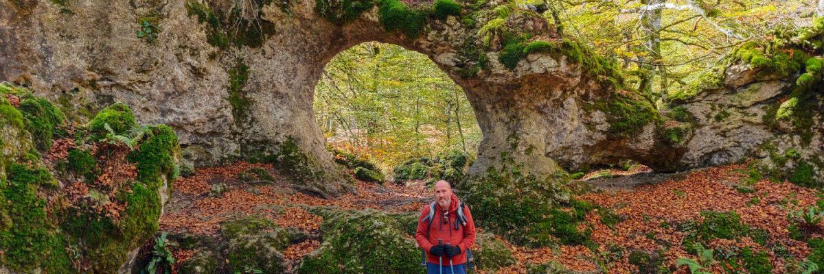 Arco de Zalamportillo en el Laberinto de Katarri