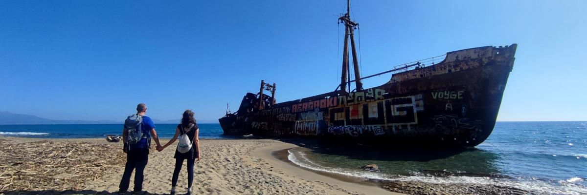 El Barco Naufragado del Peloponeso (Grecia)
