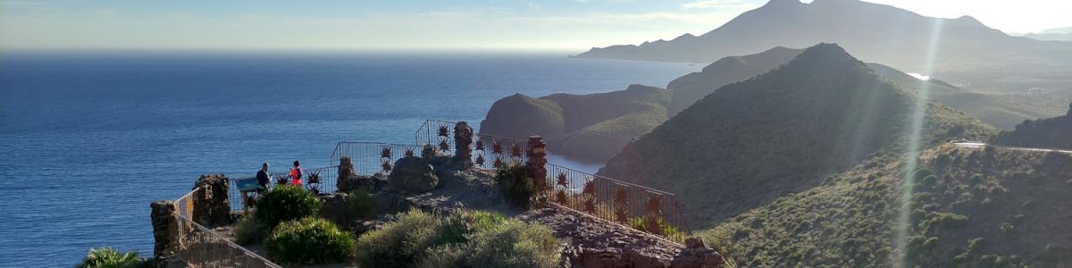 Mirador de la Amatista en el Cabo de Gata (Almería)