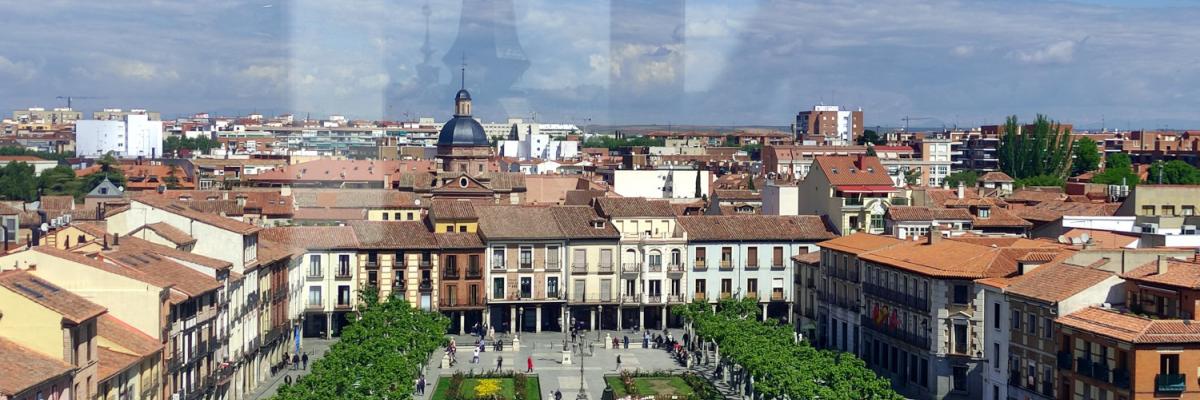 Mirador Plaza Cervantes de Alcalá de Henares