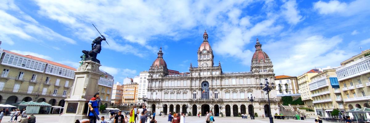 Plaza María Pita (A Coruña, Galicia)