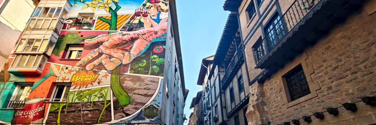 Ruta grafitis murales de Vitoria-Gasteiz