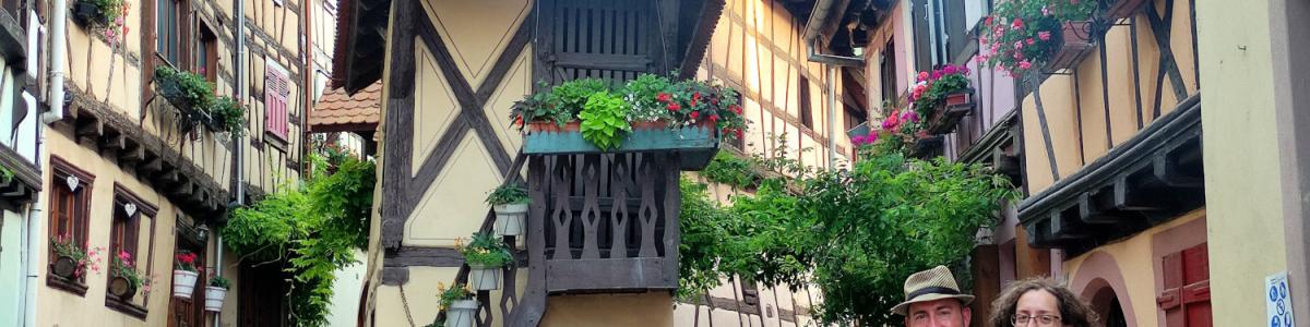 Eiguisheim el pueblo más bonito de la Alsacia en Francia